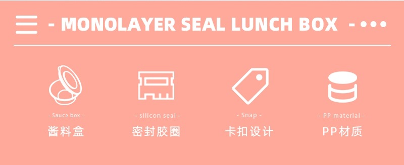 塑料饭盒卡通款学生儿童分格便当盒可微波炉加热午餐详情2