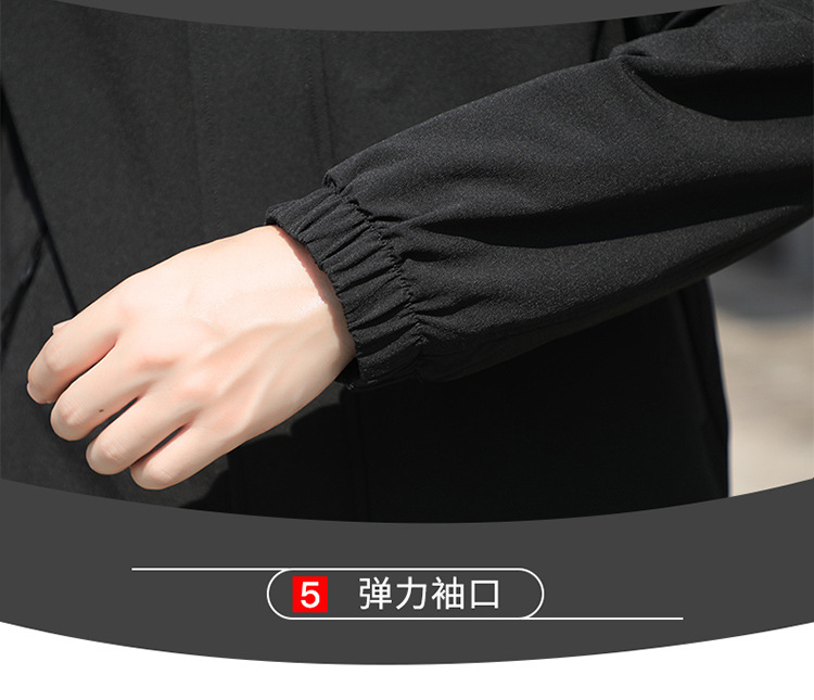 一件代发 品牌立领外套男士春秋季新款潮流休闲运动夹克男青年薄详情23