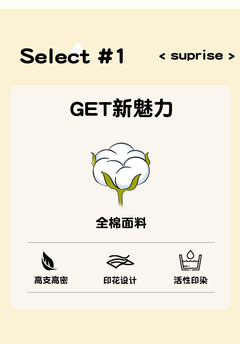 卡通ins风可爱全棉四件套100纯棉被套床单宿舍儿童三件套床上用品详情5