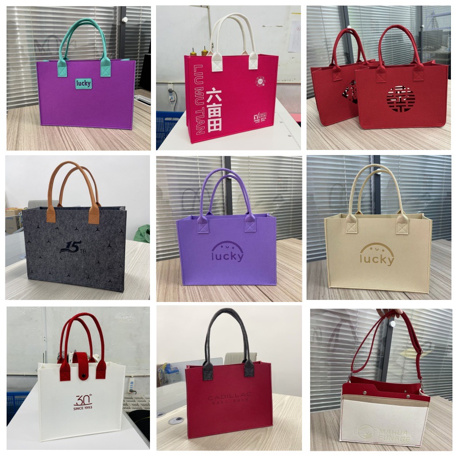 Dragon Boat Festival corporate bank felt bags, customized cartoon souvenirs, gift bags, shopping bags, wedding advertising tote bags pic 40