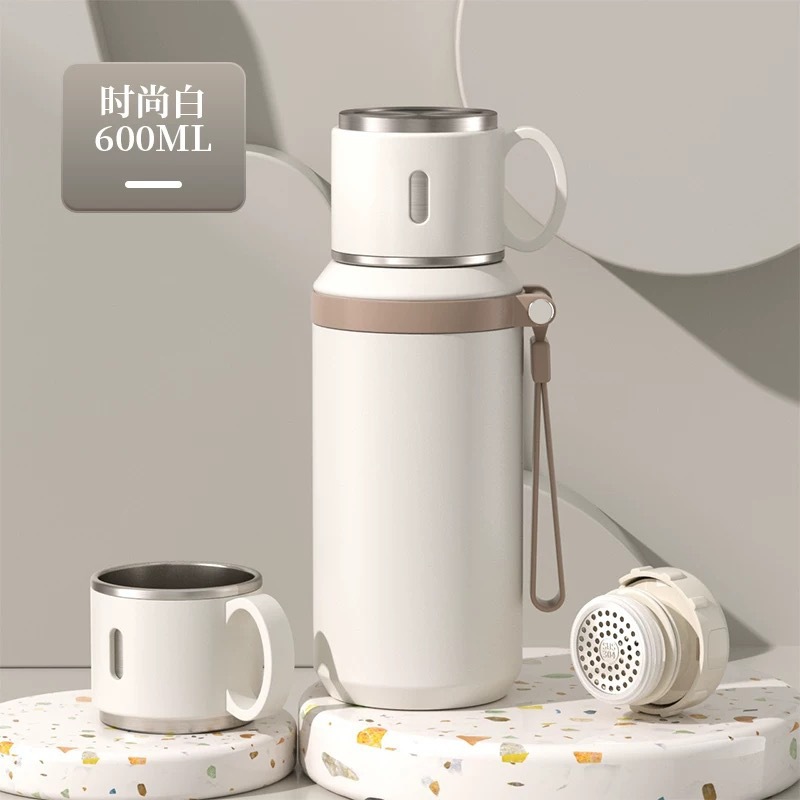 316不锈钢保温杯钢盖简约保温杯女生高颜值便携手提杯真空保温杯详情15