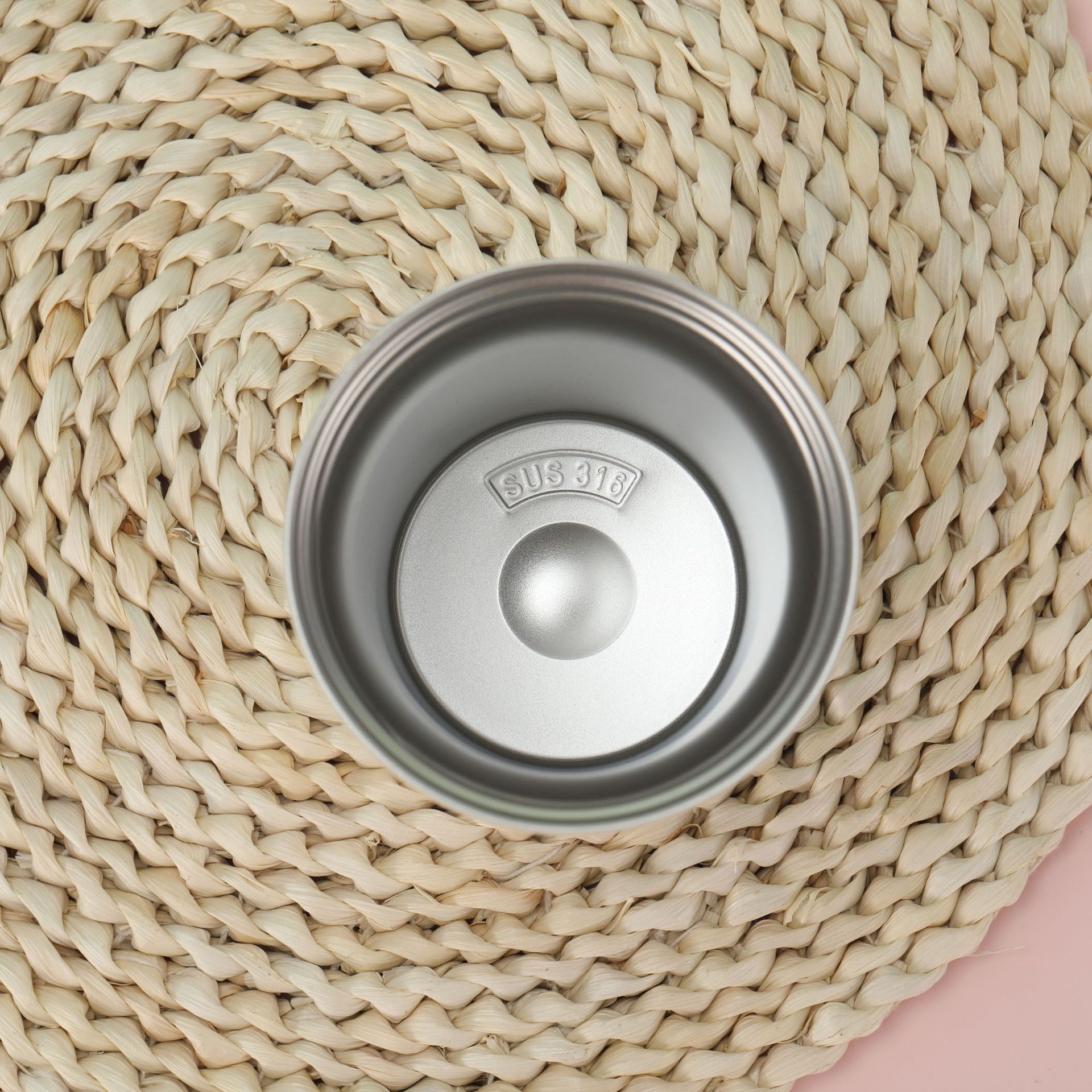 New 316 stainless steel insulated cup, portable double-drinking octagonal coffee cup, outdoor sports portable cup, car water cup pic 13