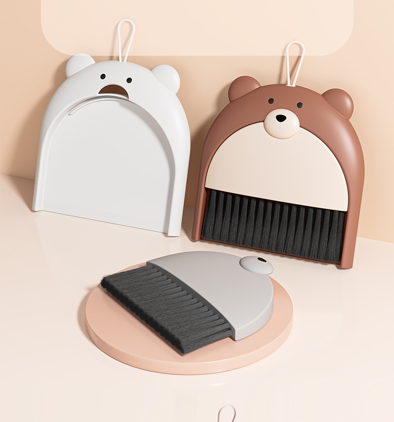 小扫把簸箕套装家用桌面儿童塑料垃圾铲小簸箕迷你小扫帚笤帚折叠详情22