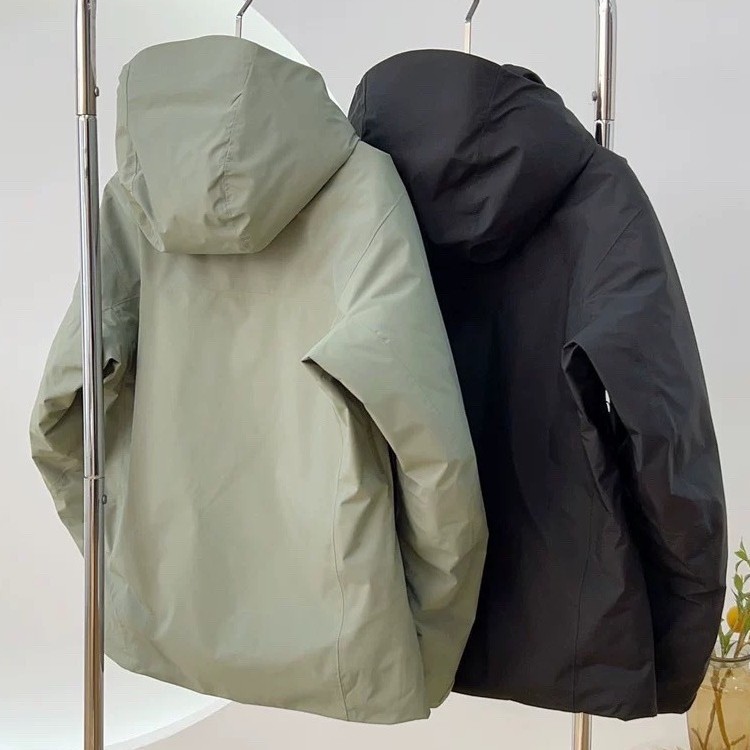 Niaojia Maicai Mcai waterproof, warm, detachable, hooded ski down jacket for men, outdoor down jacket pic 6