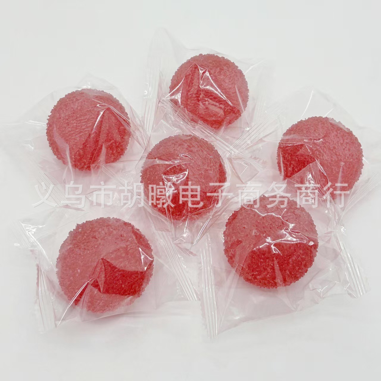 小红书爆款热销一颗杨梅冰球麦芽糖回弹踩雪声沙冰感手作球捏捏乐详情5