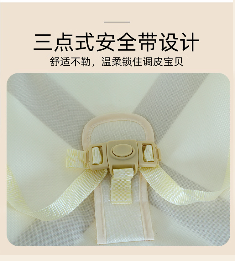 韩国INS同款宝宝露营折叠餐椅跨境便携式婴儿餐桌出口儿童小椅子详情4