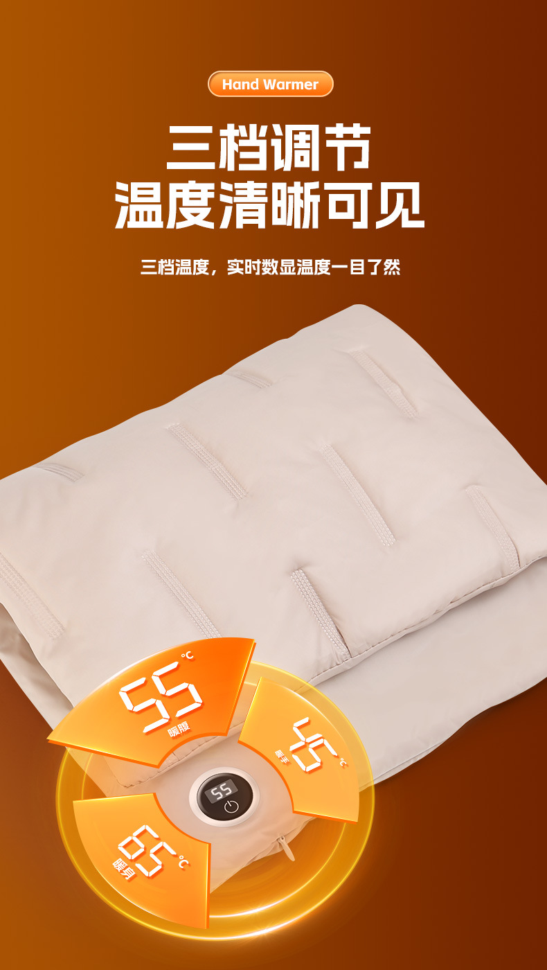 冬季新款石墨烯暖手袋USB暖肚暖手绒毛无水便携暖手宝礼品批发详情14