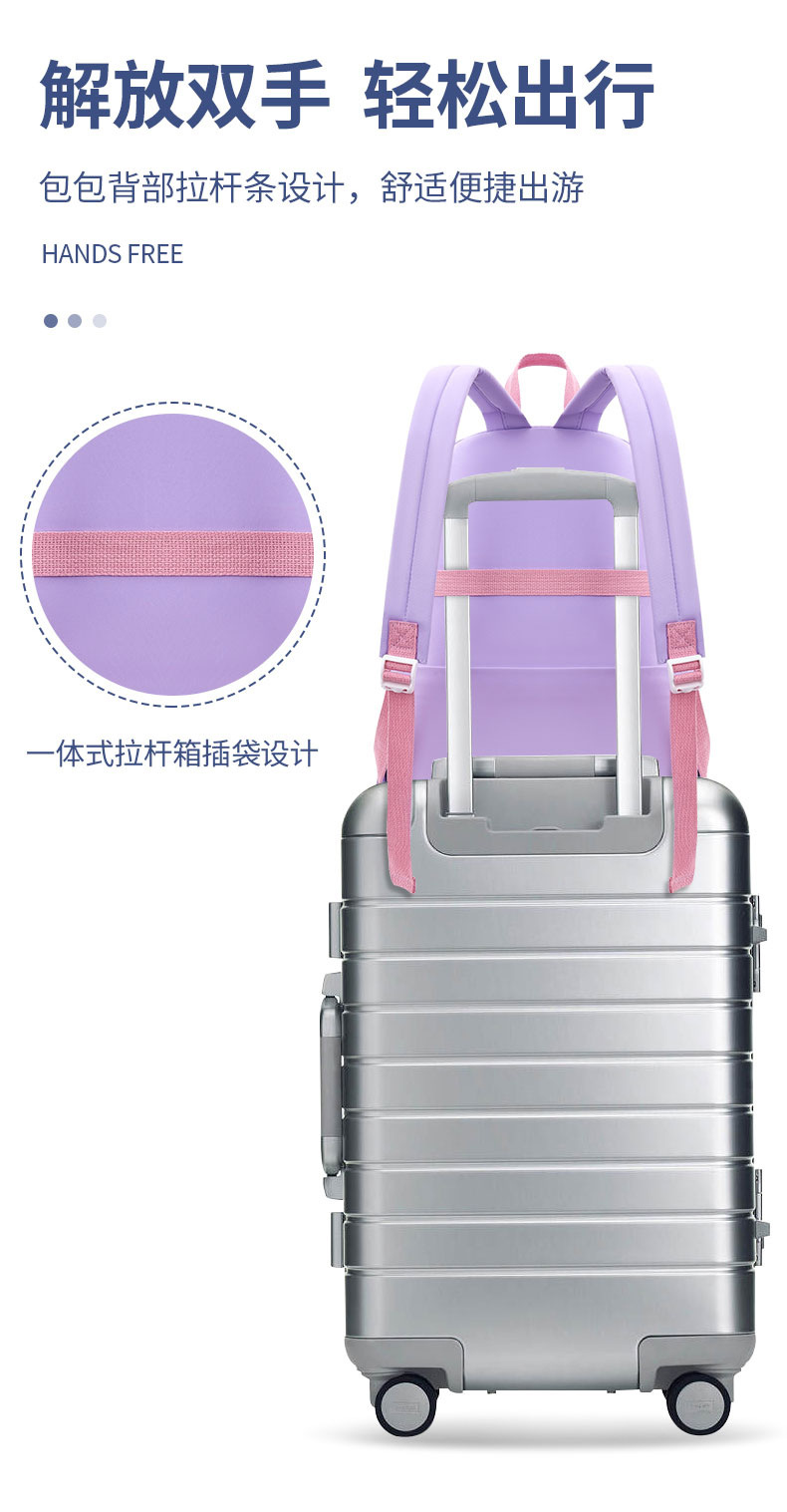 书包ins风女可爱韩版高中生初中生小学生三到五六年级双肩包背包详情9