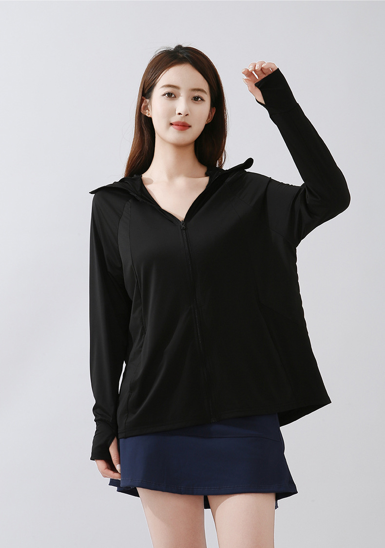 This is the same style of summer outdoor sun-protective clothing for both men and women. It is a loose and large-sized sun-protective garment with ice silk pic 56