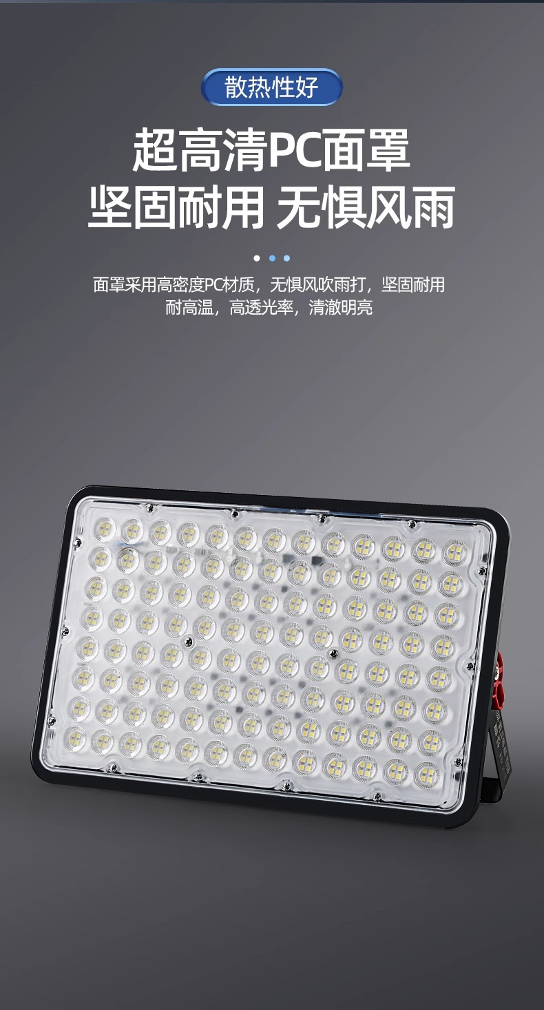 led floodlights, high-brightness private mold outdoor waterproof floodlights, high-power garden spotlights, advertising lighting lamps pic 8