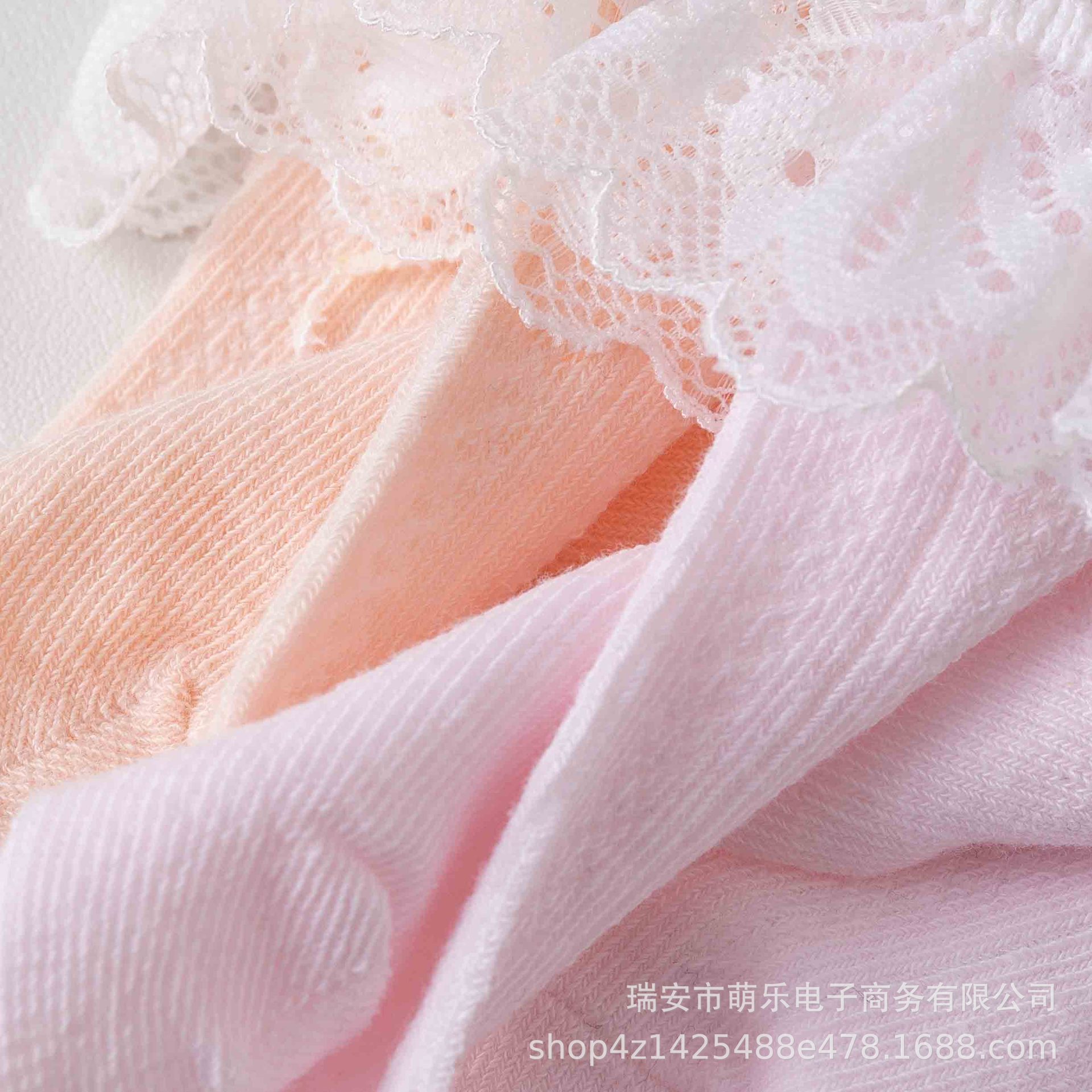新生婴儿女童蕾丝花边袜棉透气舒适网眼薄款蝴蝶结花边宝宝袜详情20