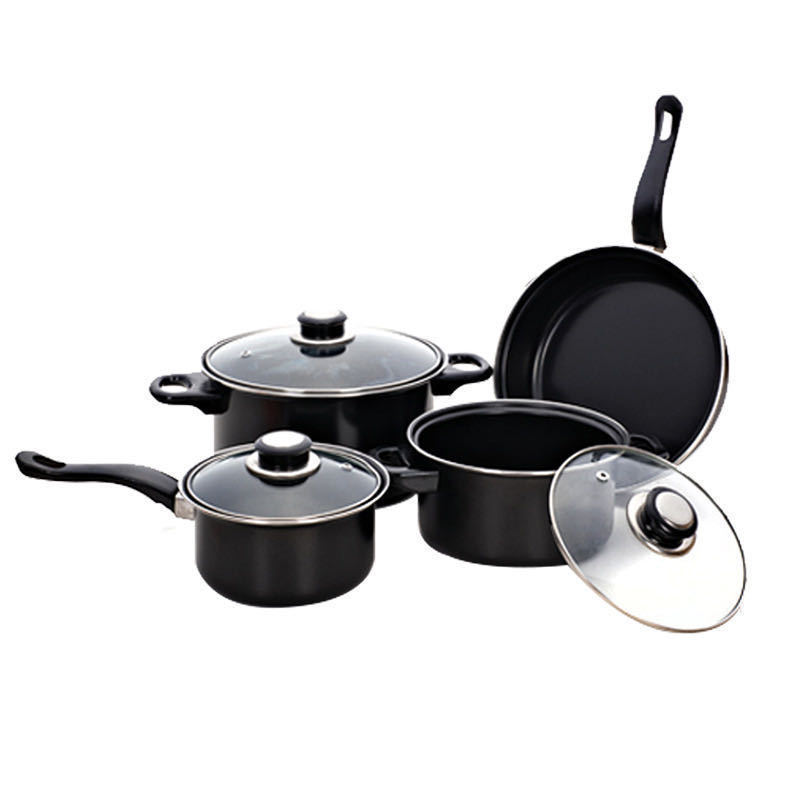 Hot-selling 13-piece set of cookware: spatula, non-stick soup pot, milk pot, frying pot, cross-border tourmaline pot, multi-piece set of cookware pic 15