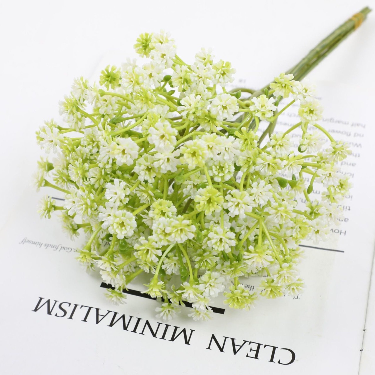 厂家批发仿真小清新满天星仿真花路引拍照道具摆件婚礼婚庆装饰品详情5