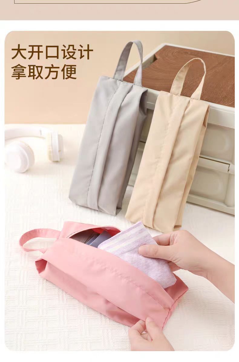 旅行内衣内裤袜子收纳袋行李箱衣服分装整理包手提布袋便携防水袋详情20