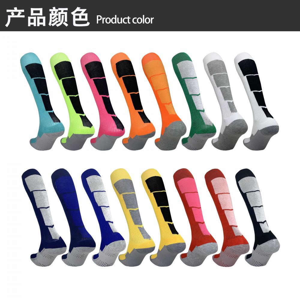 毛巾底足球袜成人16色详情6