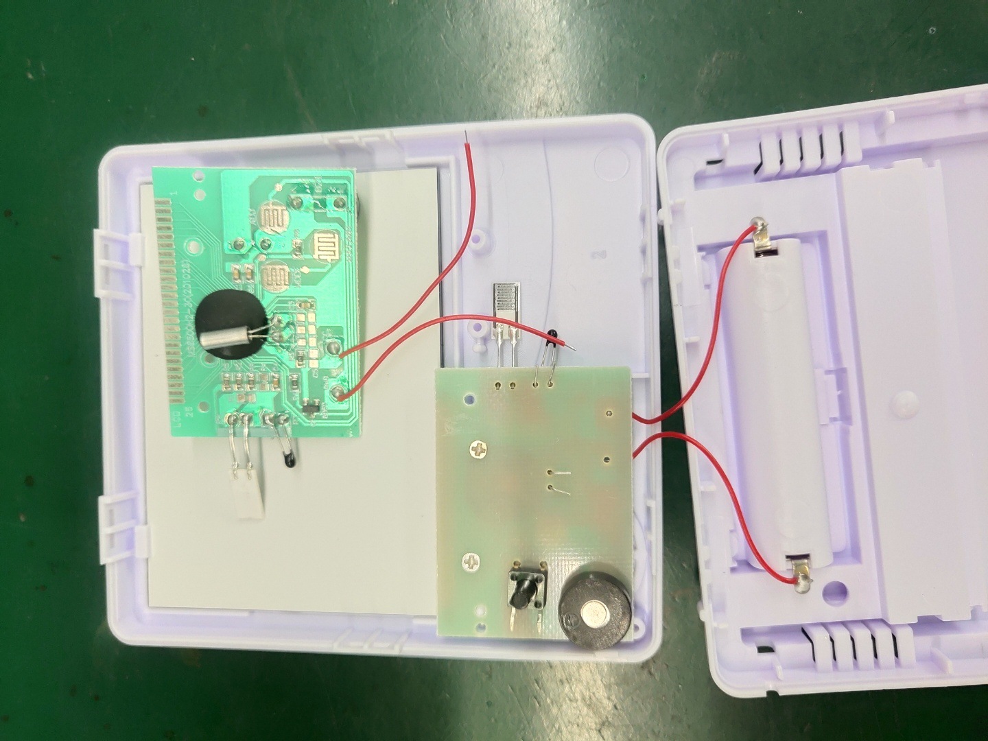 Wholesale of HTC-1 electronic temperature and humidity meters, indoor thermometers, household alarm clocks, pet room thermometers and clocks from the source pic 15