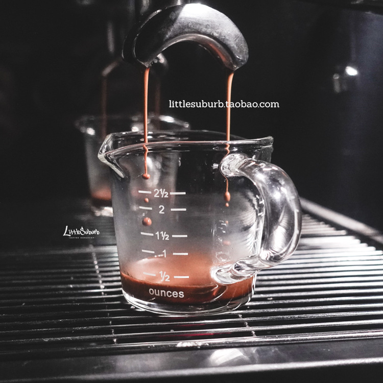意式浓缩咖啡杯咖啡量杯玻璃带刻度咖啡萃取杯接液杯咖啡店专用杯详情3