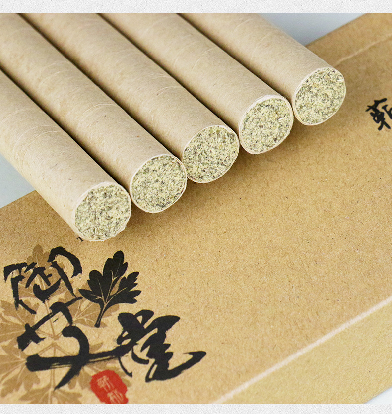 厂家批发蕲春艾条蕲都御艾堂李时珍三年陈艾条手工艾条一件代发详情19