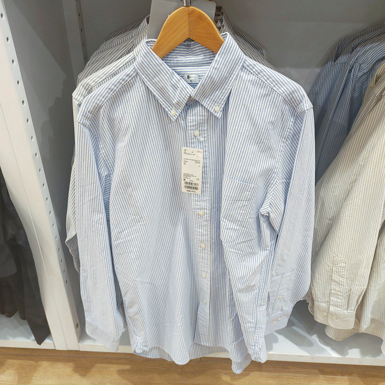 2024男装女装牛津纺条纹衬衫/长袖衬衣470294/462367/467442详情8