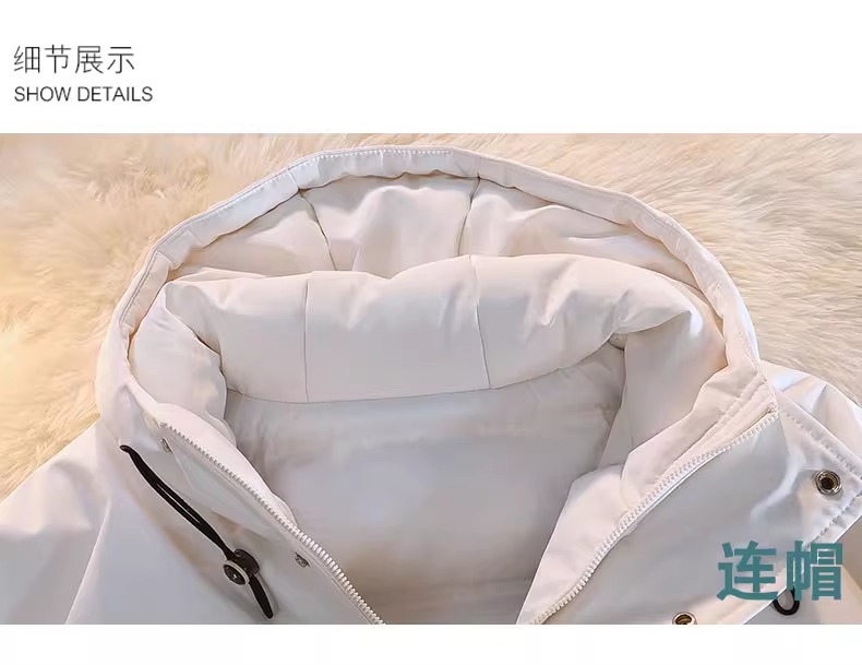 NASA白鸭绒羽绒服男士秋冬季2024新款加厚款抗寒冬装连帽工装外套详情22