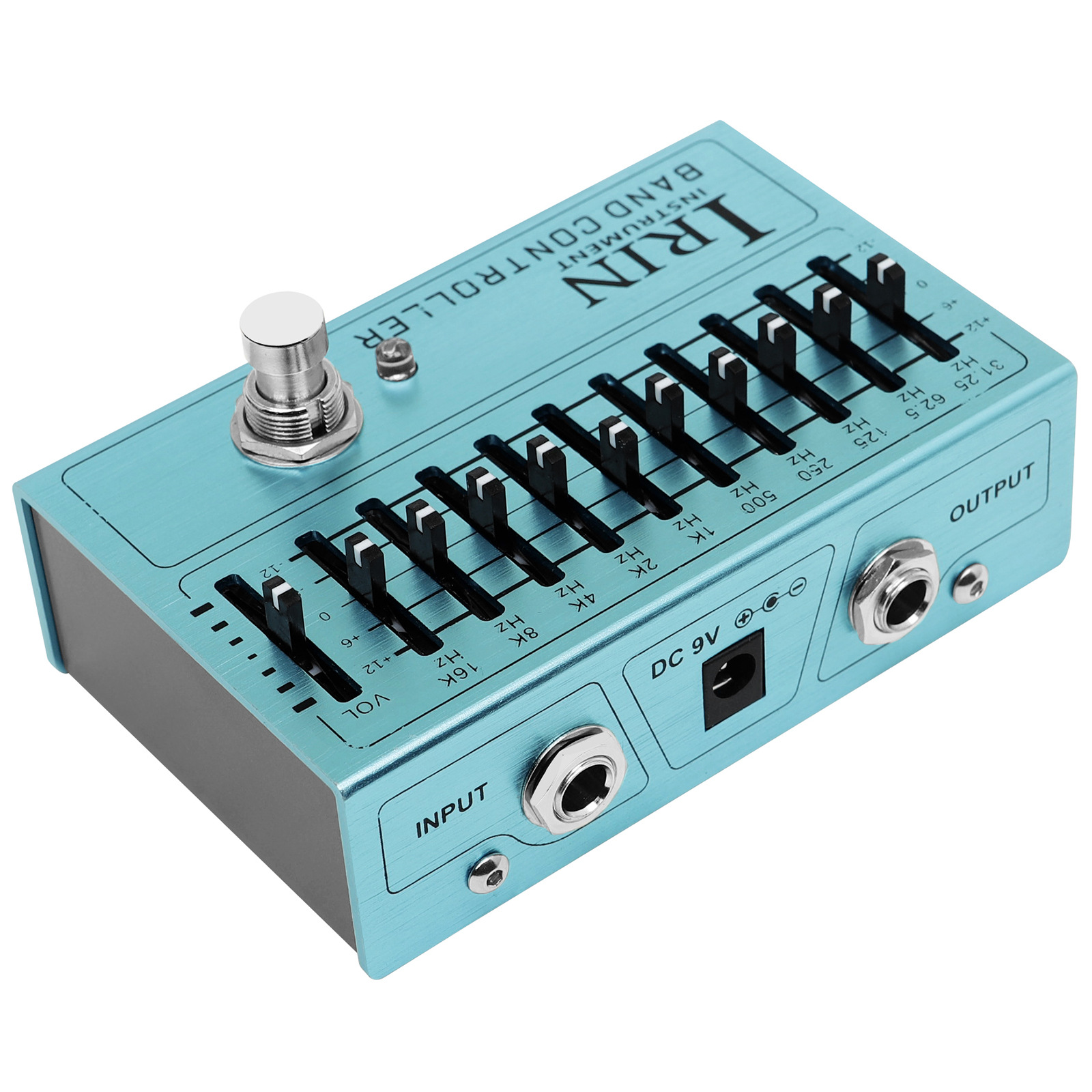 Wholesale of cross-border IRin 10-band equalizer EQ electric guitar single effect pedal adjustment pedal electric guitar controller pic 3