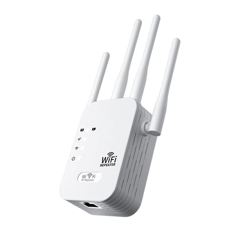 WIFI信号增强器四天线家用穿墙无线网络扩大器放大器300M中继器详情8