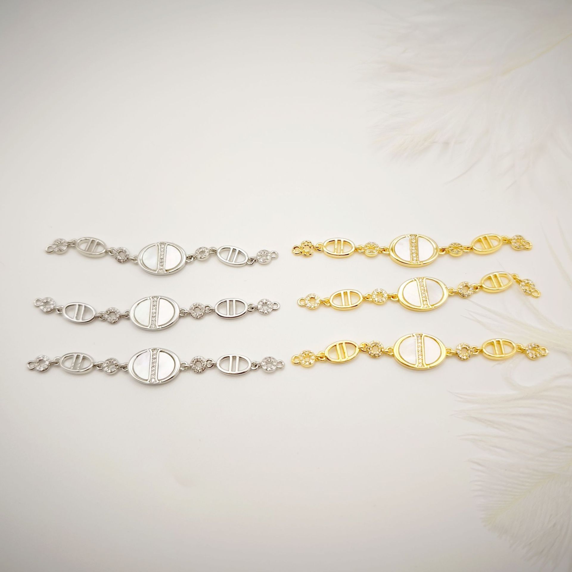 High-end strong color retention necklace clasp, pearl buckle, bracelet buckle, end buckle, universal buckle, diy jewelry accessories pic 14