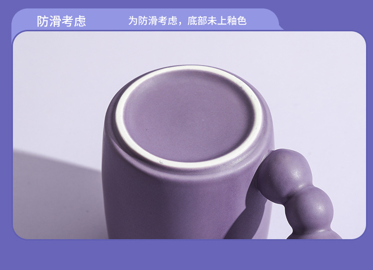 Good Life Pearl handle ins creative Mug Souvenir gift, ceramic water cup high appearance level gift for girls pic 17