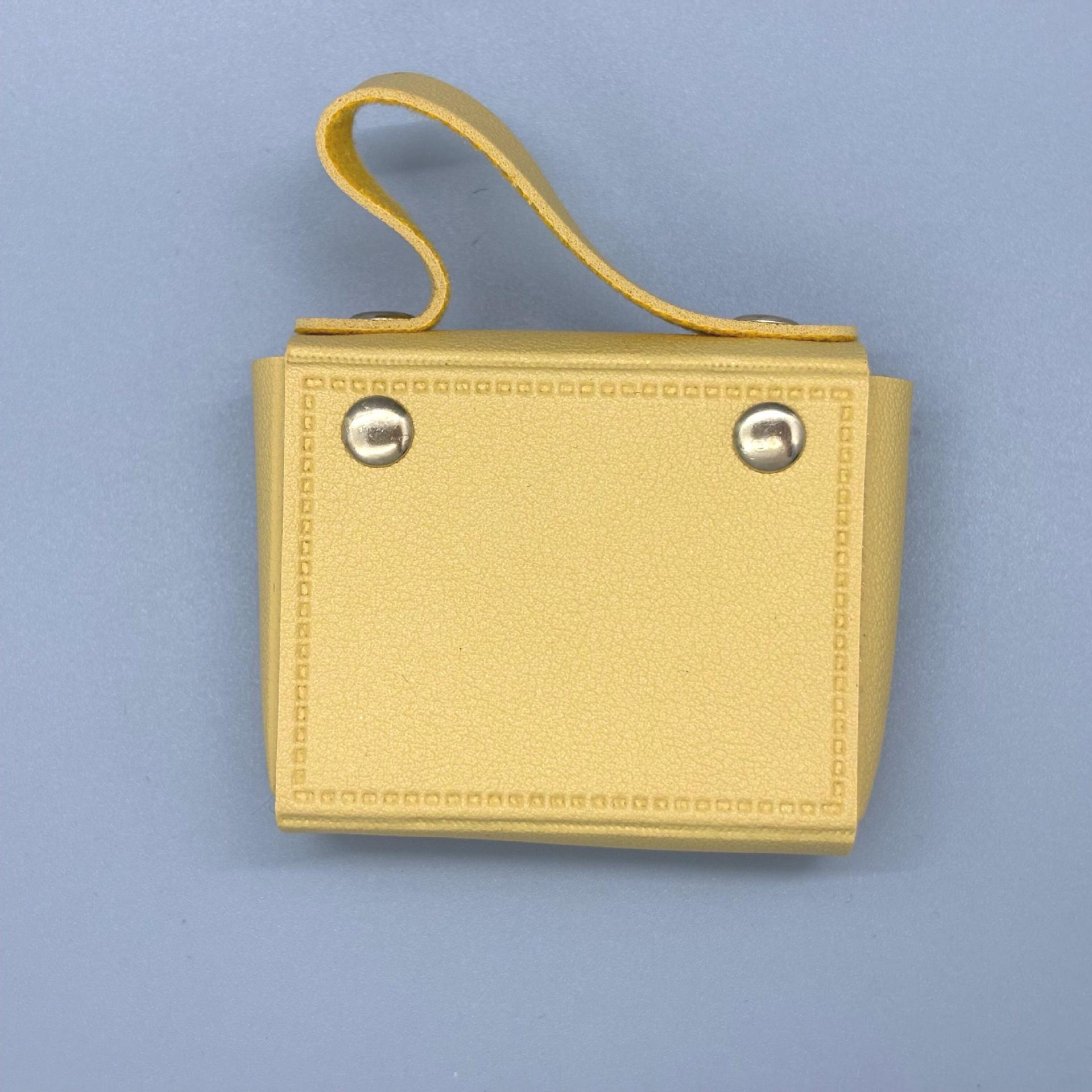 带钥匙圈迷你手提包袋硬币钱包耳机收纳便携式钥匙扣吊坠包挂饰配详情7