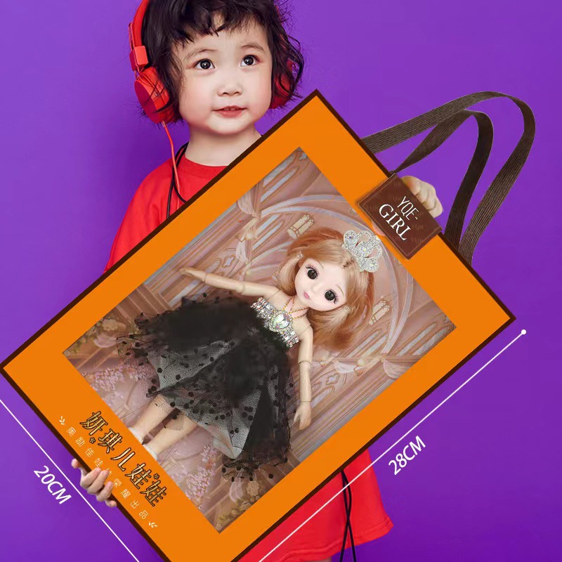 批发芭巴比洋娃娃仿真公主女孩过家家礼盒套装玩具机构招生礼物详情4