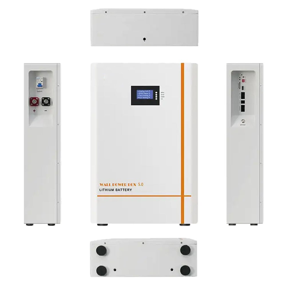 跨境外贸壁挂式家庭储能电池51.2V300Ah光伏15kWh磷酸铁锂A品电芯收纳防尘壁式盒日用百货详情9