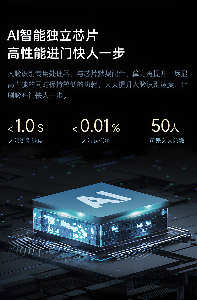 Black smart door lock, 3D facial recognition, large visual screen, digital keyboard, fingerprint recognition pic 11