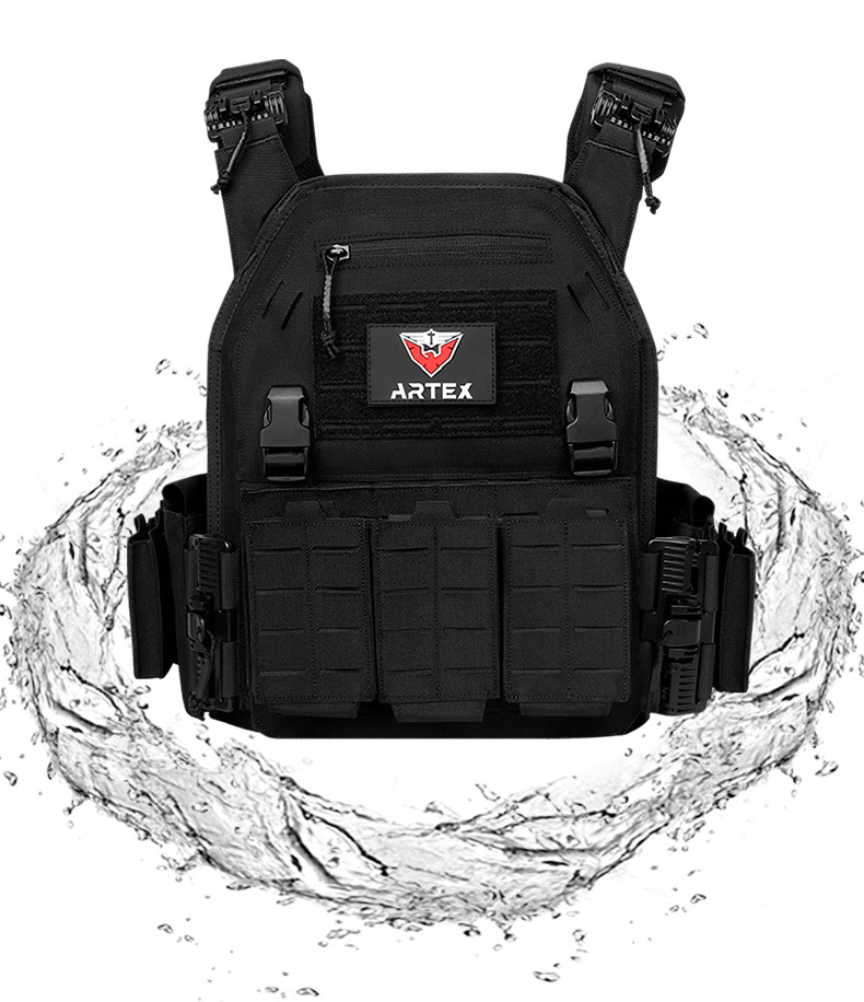  逸途 户外多功能军迷激光快拆战术背心6094战术马甲装备防护外套详情8