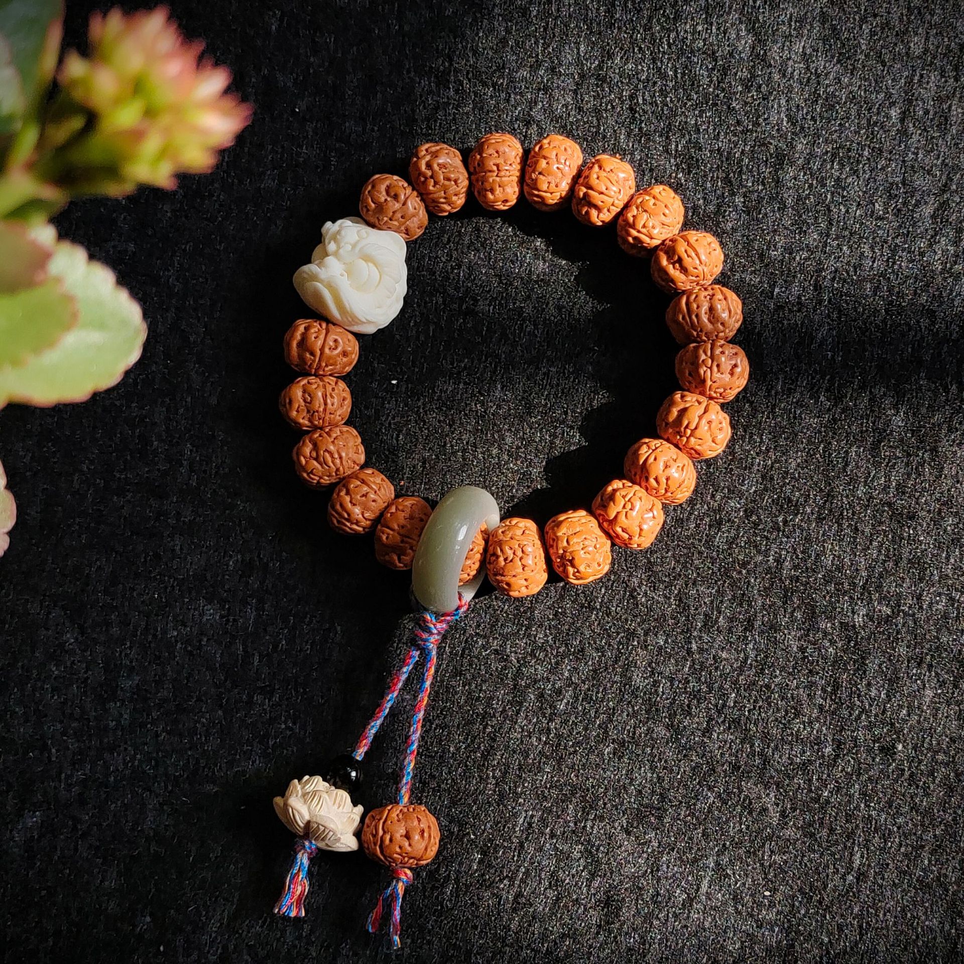 树王小金刚菩提手串搭菩提醒狮爆肉金刚菩提子男女款盘玩手持念珠详情9