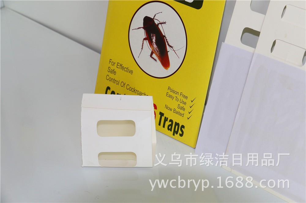 3-115蟑螂屋蟑螂诱捕器 家用蟑螂贴批发供应详情5