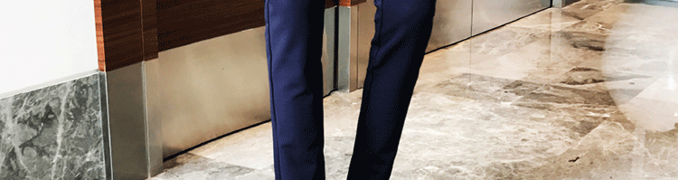 Primavera/otoño pantalones de pie slim para hombres versión coreana traje de moda pantalones premium para plankton pantalones casuales para hombres pic 25