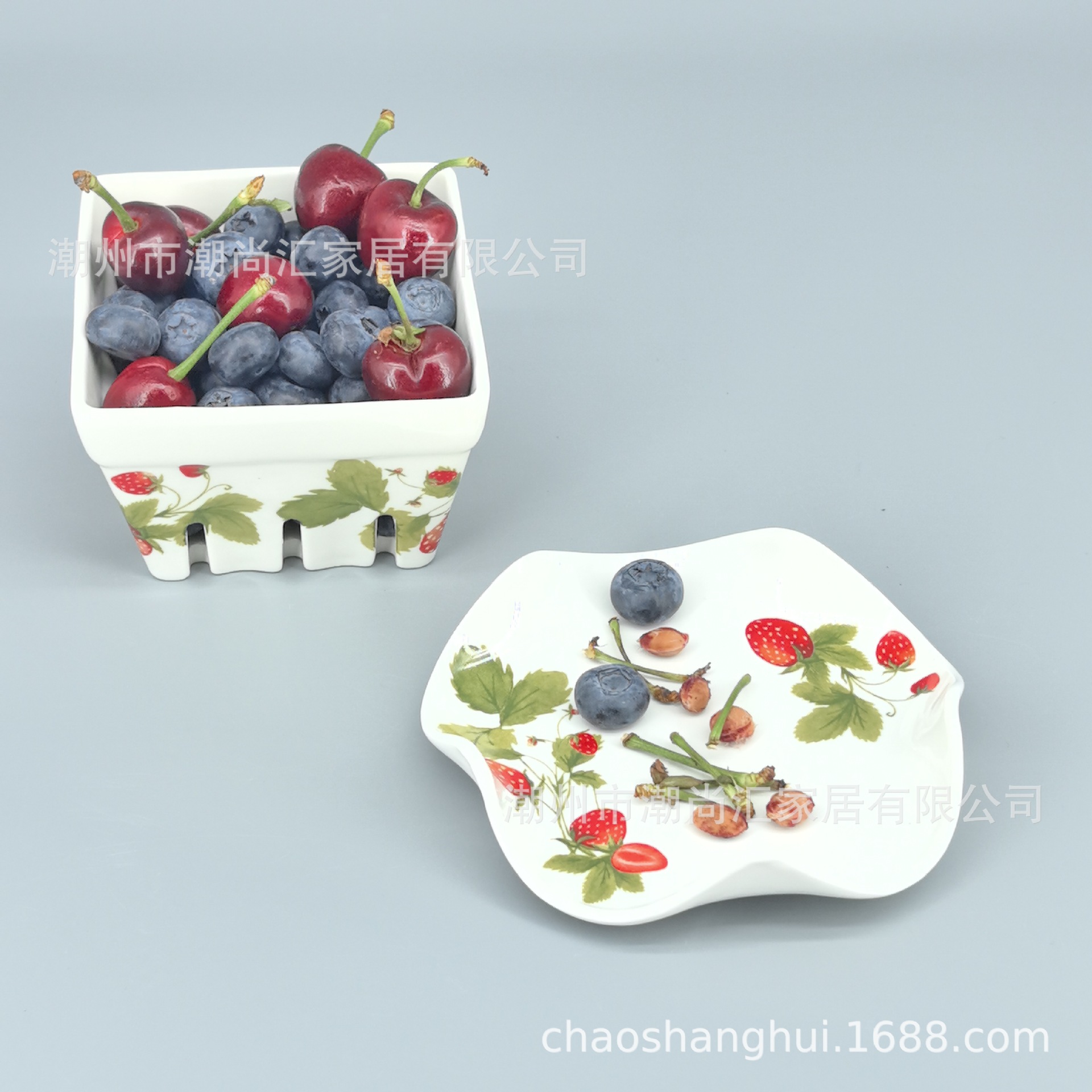 陶瓷勺托搁勺器家居厨房陶瓷花瓣形汤勺架小菜碟西餐餐具托首饰盘详情8