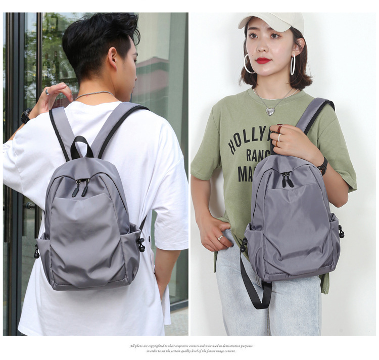 男女通用双肩包迷你小背包防泼水面料旅游背包小号中号双肩背包潮详情6