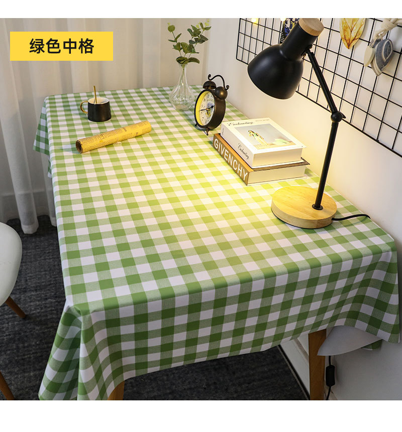 桌布防水防油免洗北欧ins网红学生书桌长方形餐桌台布茶几pvc桌垫详情16