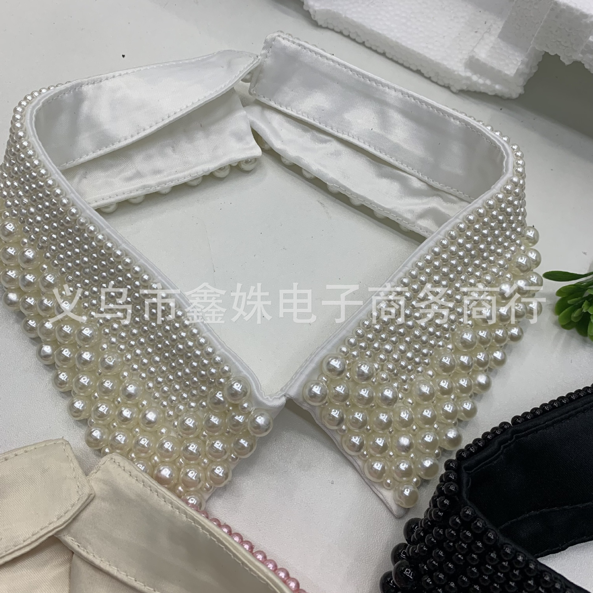 High-quality decorative pearl style versatile false collar matching accessories pic 5