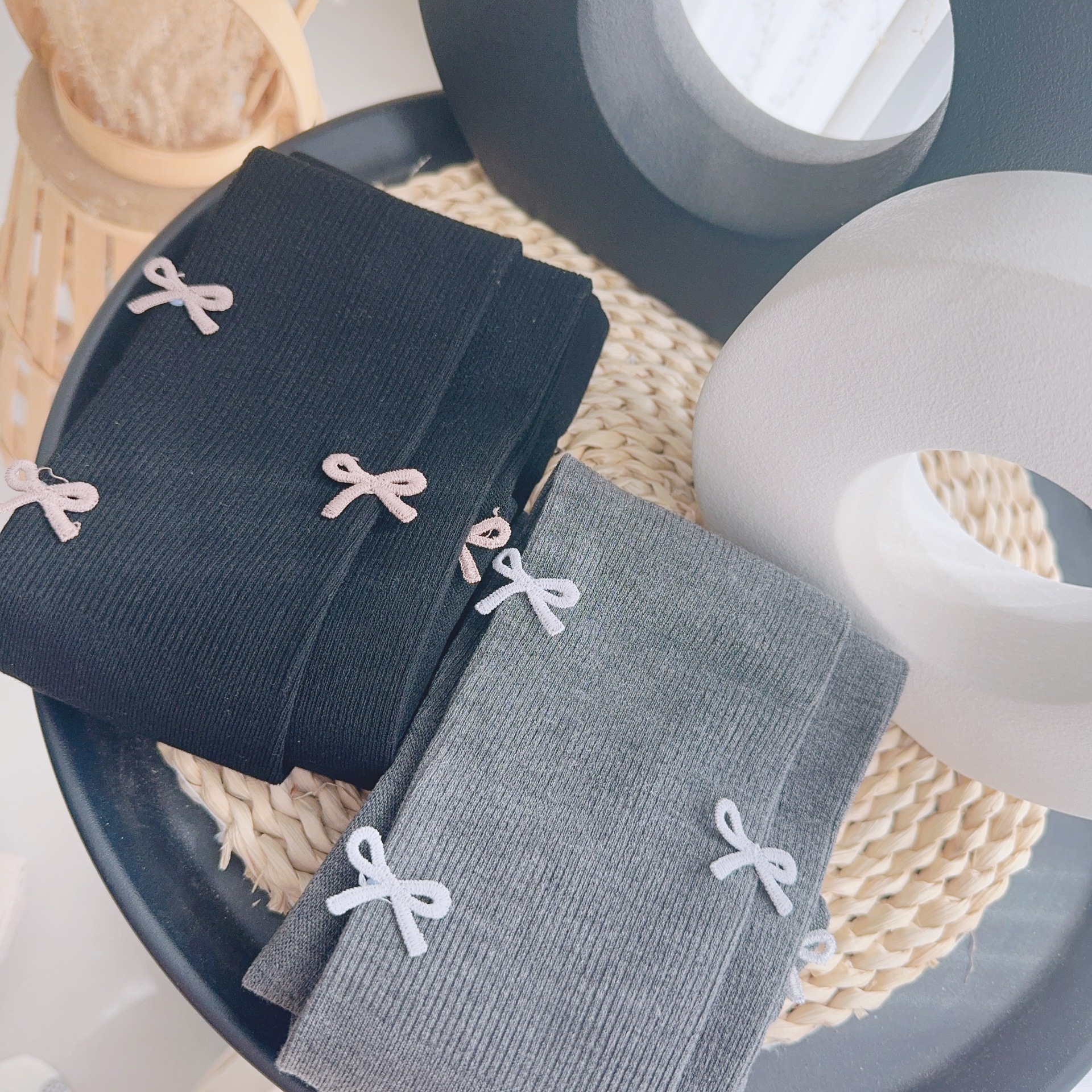 女童打底裤春秋冬薄绒中厚款一体宝宝白色外穿加绒加厚儿童连裤袜详情7