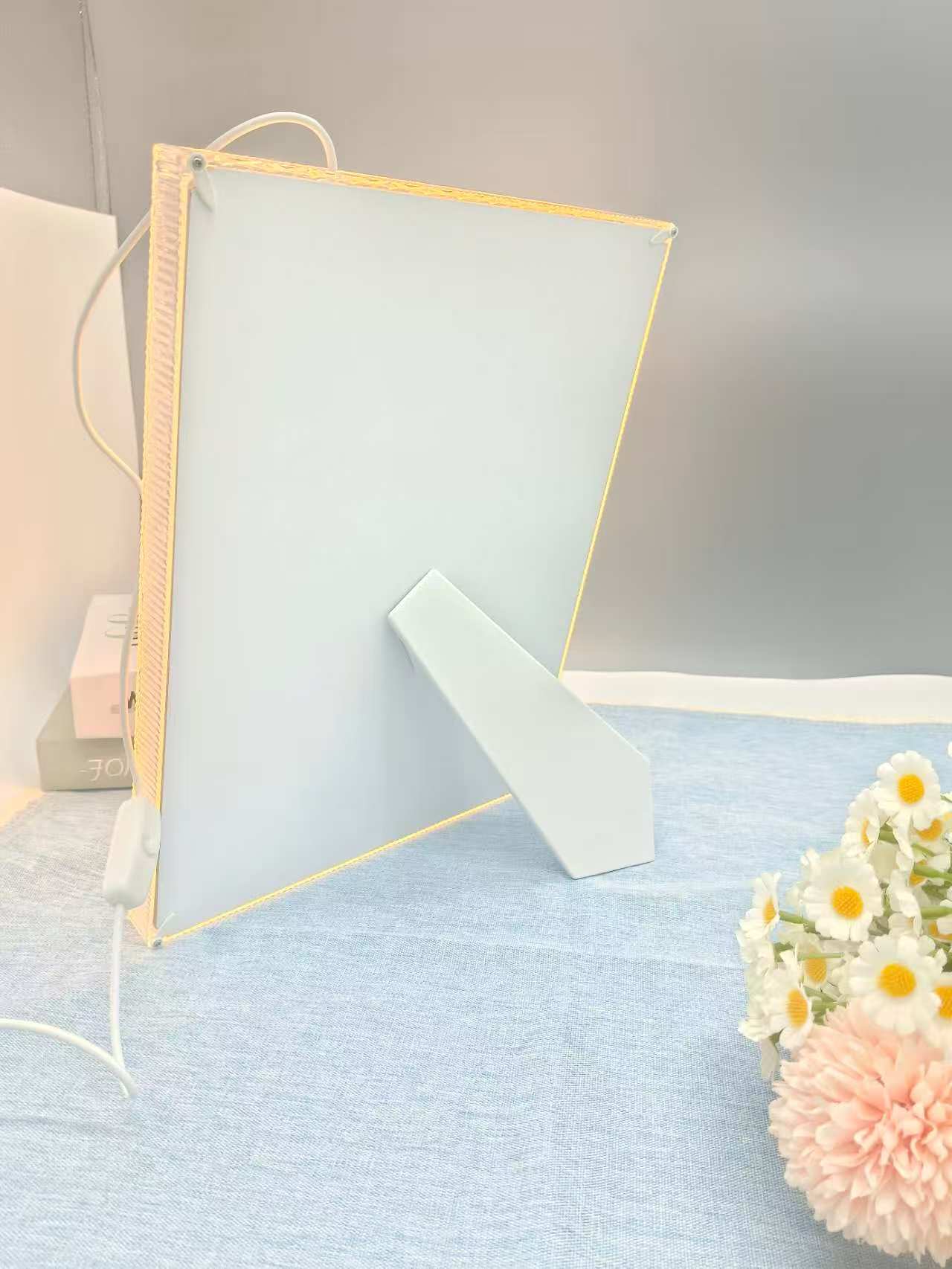 LED相框灯发光相框现代简约设计手工diy创意礼品灯画ins发光相框详情8