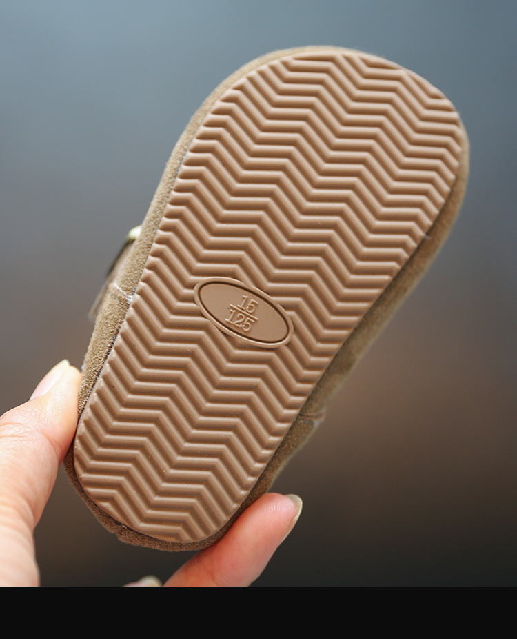 女童单鞋秋季新款儿童勃肯鞋软底婴儿学步鞋女宝宝豆豆鞋小童鞋子详情20