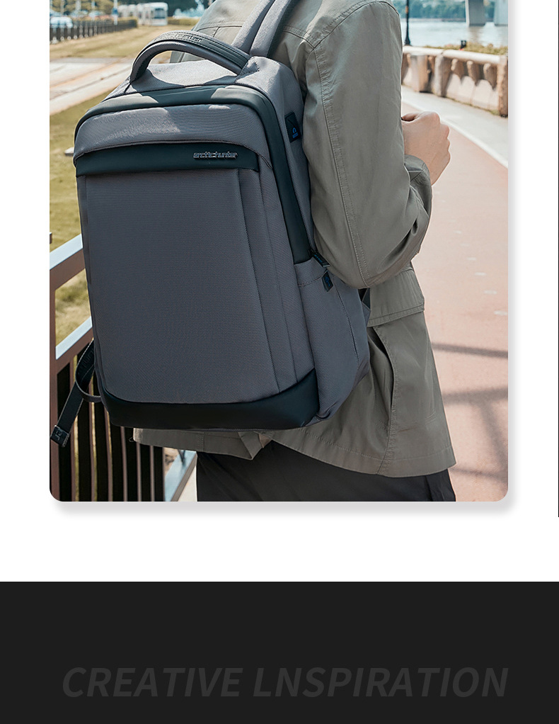 Mochila de negocios de viaje de cazador ártico para hombres bolsa de computadora portátil premium sense mochila de viaje de gran capacidad pic 11