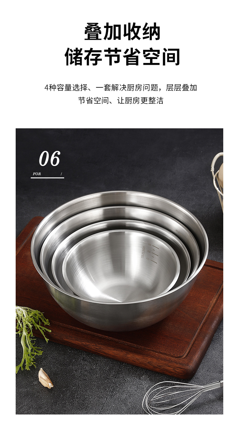 食品级不锈钢料理盆水槽洗菜篮洗菜盆厨房用具不锈钢盆收纳篮详情10