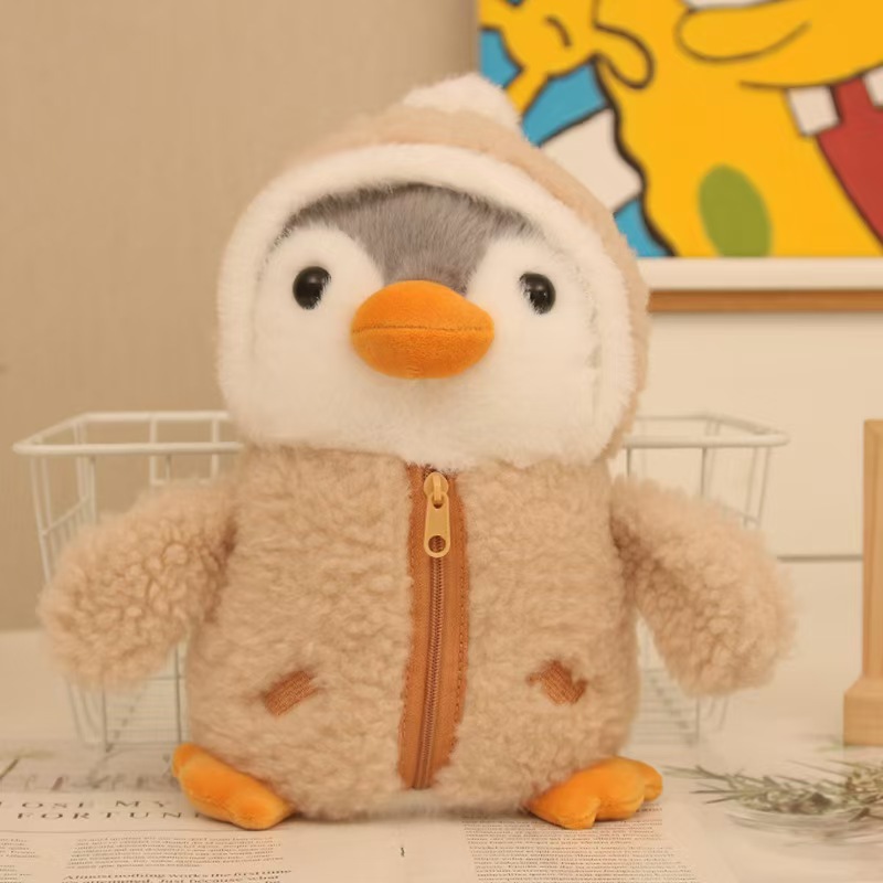 跨境卡通便装企鹅毛绒玩具公仔睡觉抱枕玩偶儿童生日礼物详情4