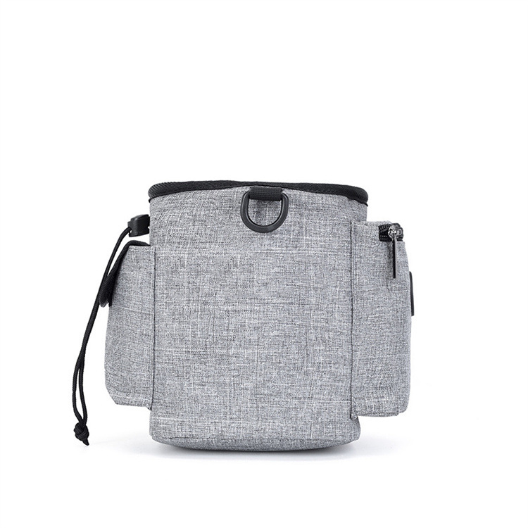 Factory direct sales of customized pet training bags, portable snack bags for dog outings, dog walking bags, multi-purpose garbage collection bags, and dog training waist bags pic 8