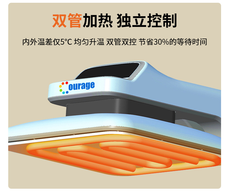 Intelligent renewal fully automatic heat transfer printing machine, high-pressure flat digital heat transfer drilling machine, T-shirt printing heat transfer printing machine pic 9