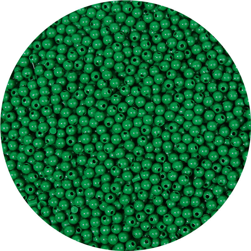 4mm亚克力塑料实色圆珠diy手工串珠手链首饰材料配件配饰散珠批发详情23