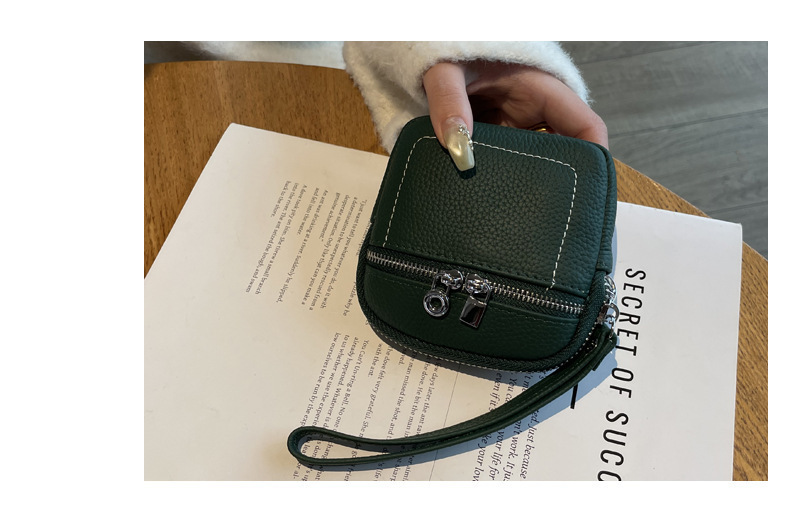 零钱包头层牛皮手拿包日常搭配真皮手腕包跨境热卖口红包2025新款详情11